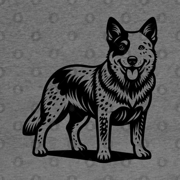 Australian Cattle Dog by KayBee Gift Shop